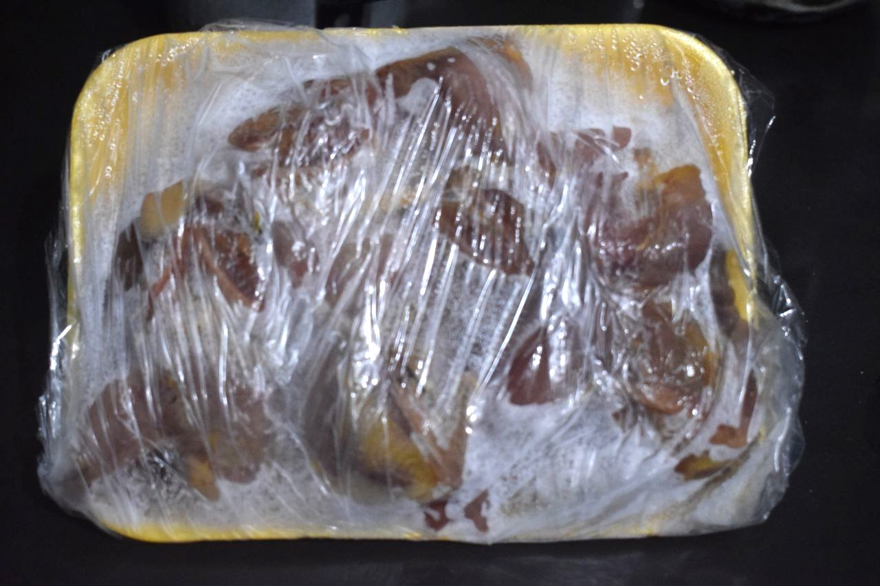 Bandeja de codornices